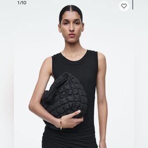 Cos mini quilted shoulder bag